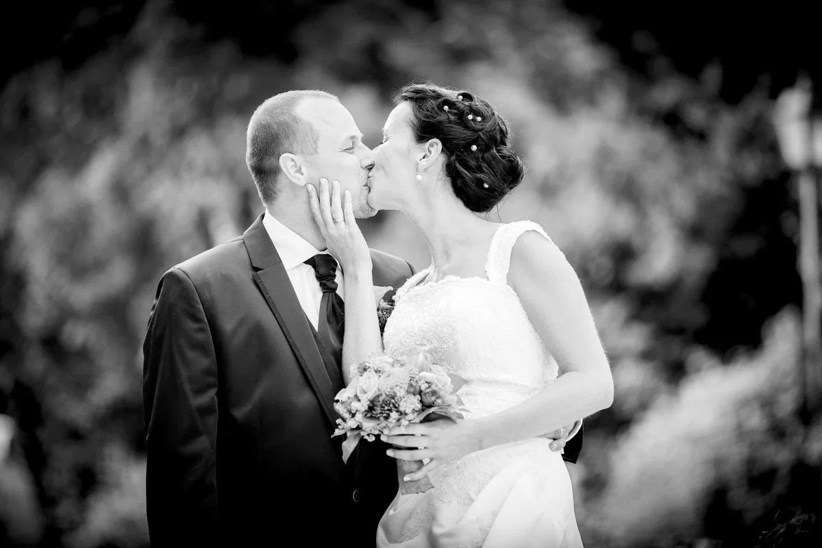 Schwarz-Weiß – Einblick in unsere Hochzeitsfotografie