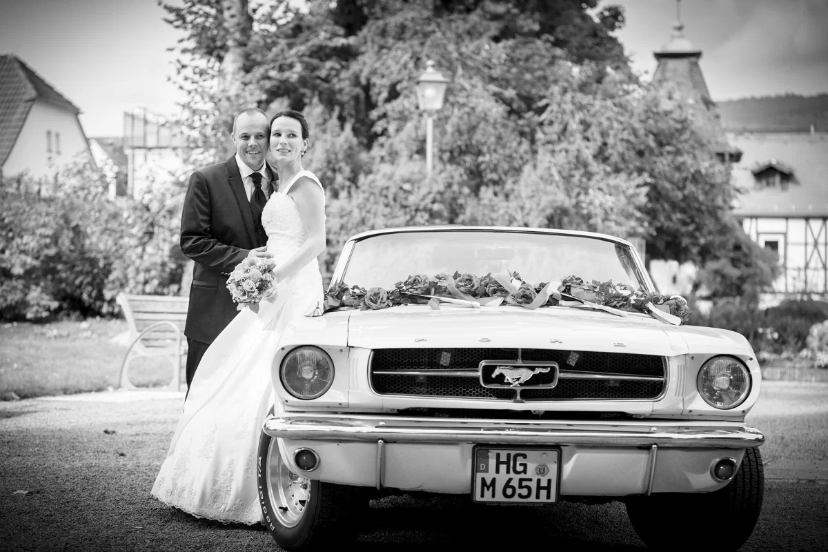 Schwarz-Weiß – Einblick in unsere Hochzeitsfotografie