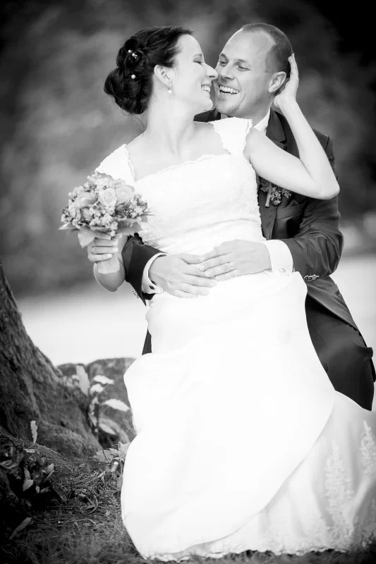 Schwarz-Weiß – Einblick in unsere Hochzeitsfotografie