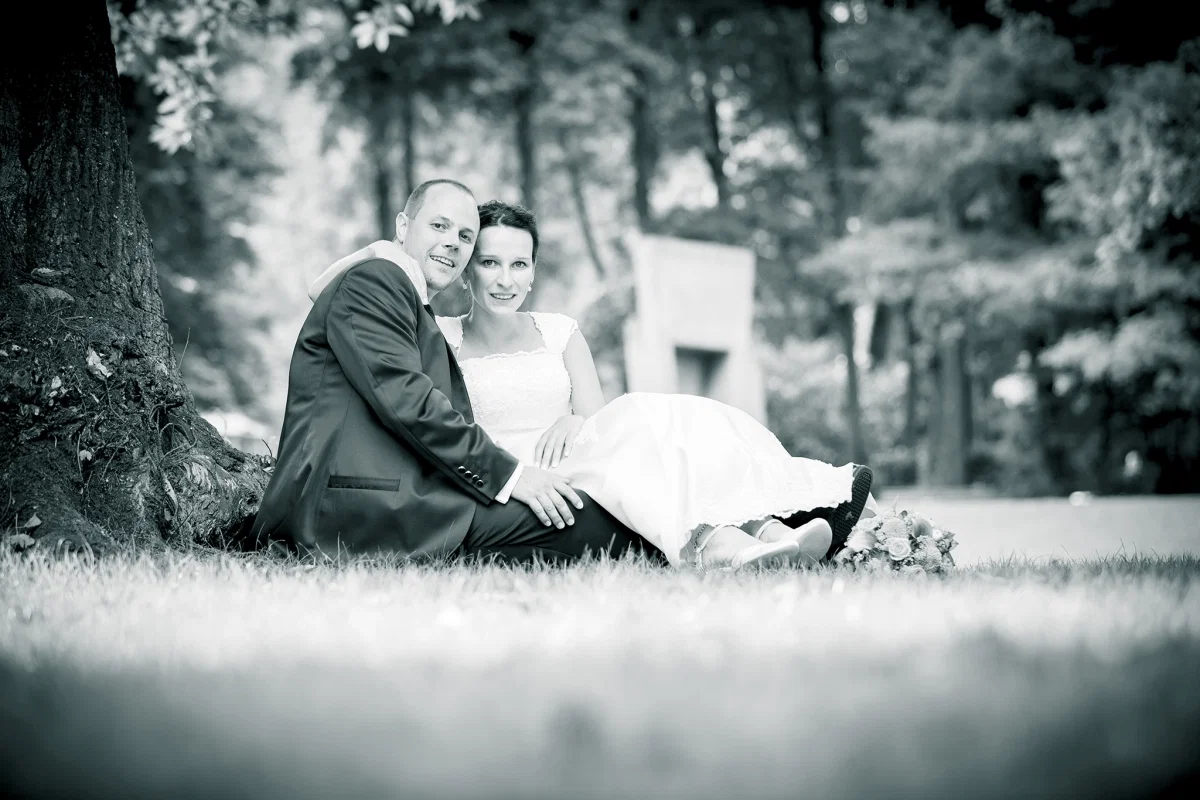 Schwarz-Weiß – Einblick in unsere Hochzeitsfotografie