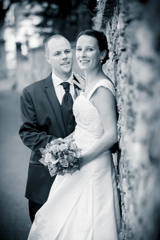 Schwarz-Weiß – Einblick in unsere Hochzeitsfotografie