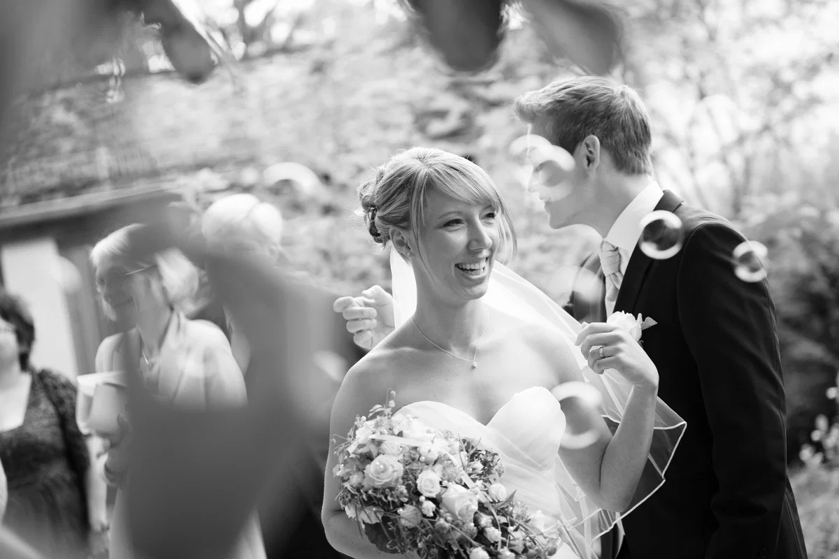 Schwarz-Weiß – Einblick in unsere Hochzeitsfotografie