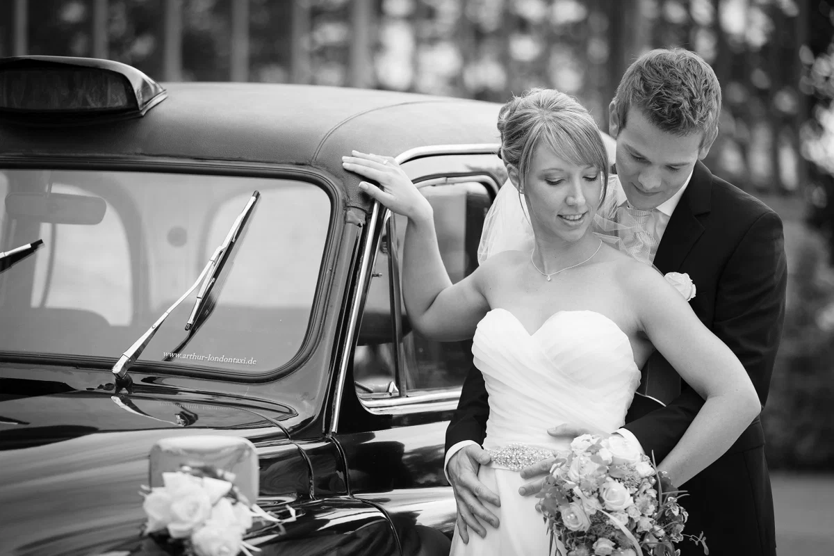 Schwarz-Weiß – Einblick in unsere Hochzeitsfotografie