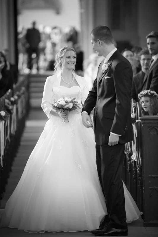 Schwarz-Weiß – Einblick in unsere Hochzeitsfotografie