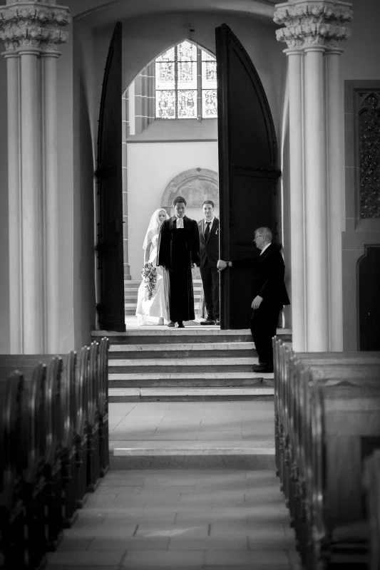 Schwarz-Weiß – Einblick in unsere Hochzeitsfotografie