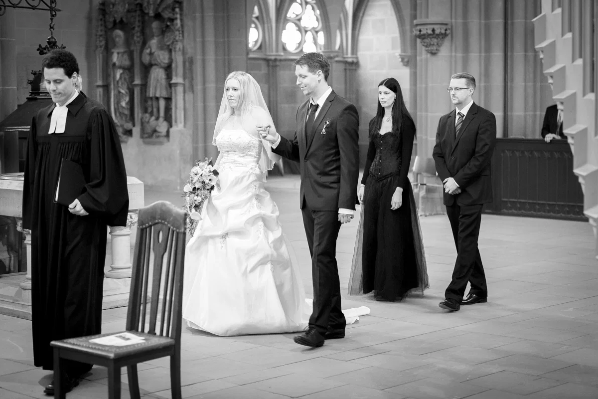 Schwarz-Weiß – Einblick in unsere Hochzeitsfotografie