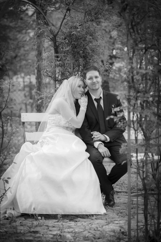 Schwarz-Weiß – Einblick in unsere Hochzeitsfotografie