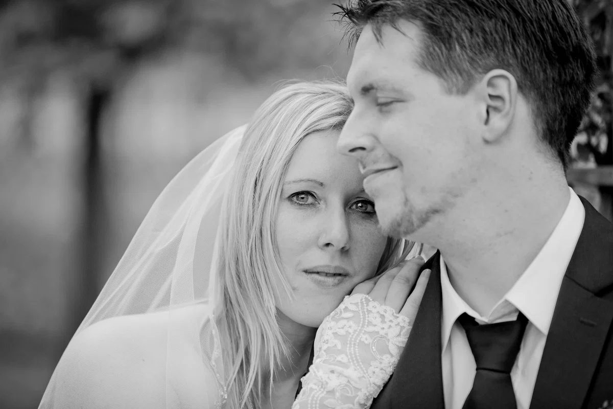Schwarz-Weiß – Einblick in unsere Hochzeitsfotografie