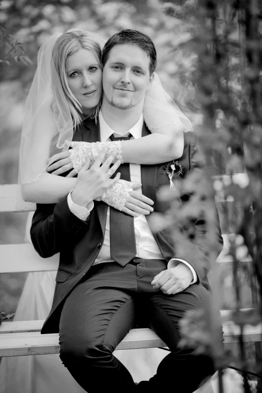 Schwarz-Weiß – Einblick in unsere Hochzeitsfotografie