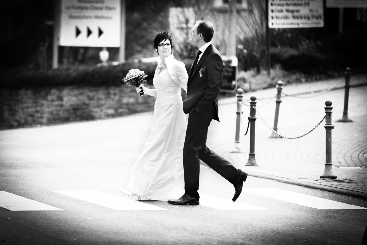 Schwarz-Weiß – Einblick in unsere Hochzeitsfotografie