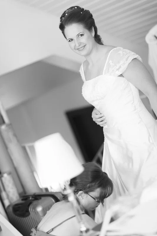 Schwarz-Weiß – Einblick in unsere Hochzeitsfotografie