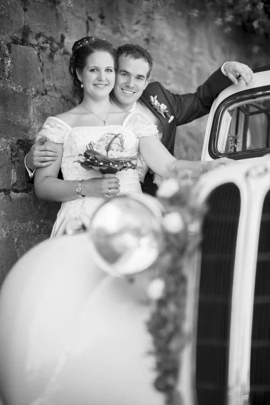 Schwarz-Weiß – Einblick in unsere Hochzeitsfotografie