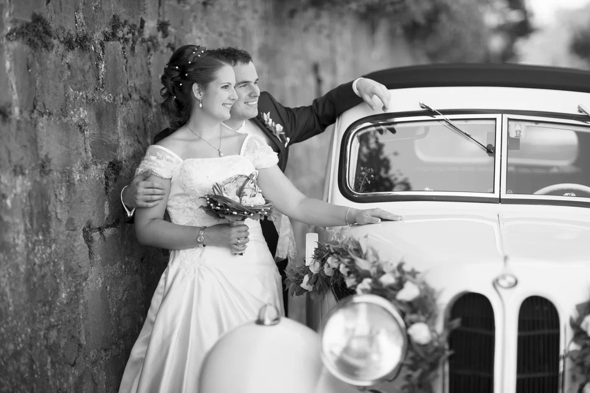 Schwarz-Weiß – Einblick in unsere Hochzeitsfotografie